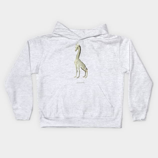 "Giraffe"  by Bosch Kids Hoodie by ArtOfSilentium